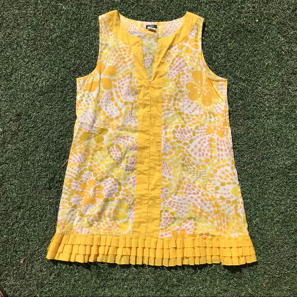 J. Crew Yellow Sundress